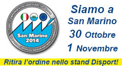 SIAMO PRESENTI A SAN MARINO